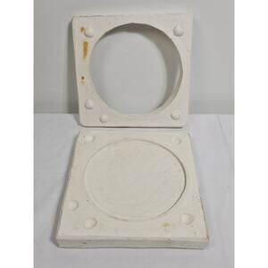 Boothe Ceramic Slip Mold Plain Round Pot Base 9 Inch